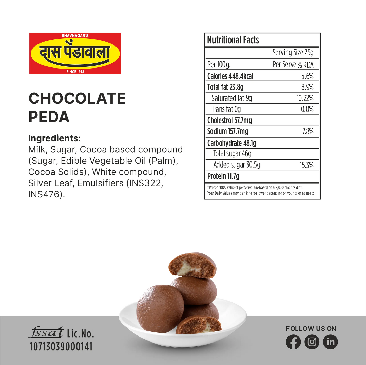 Chocolate Peda