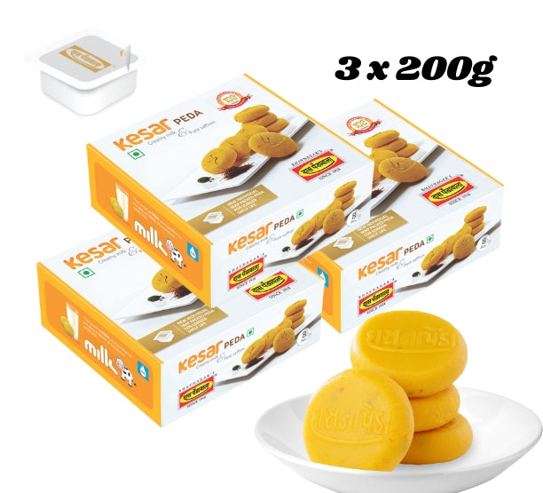 Bundle of 3 - Kesar Peda