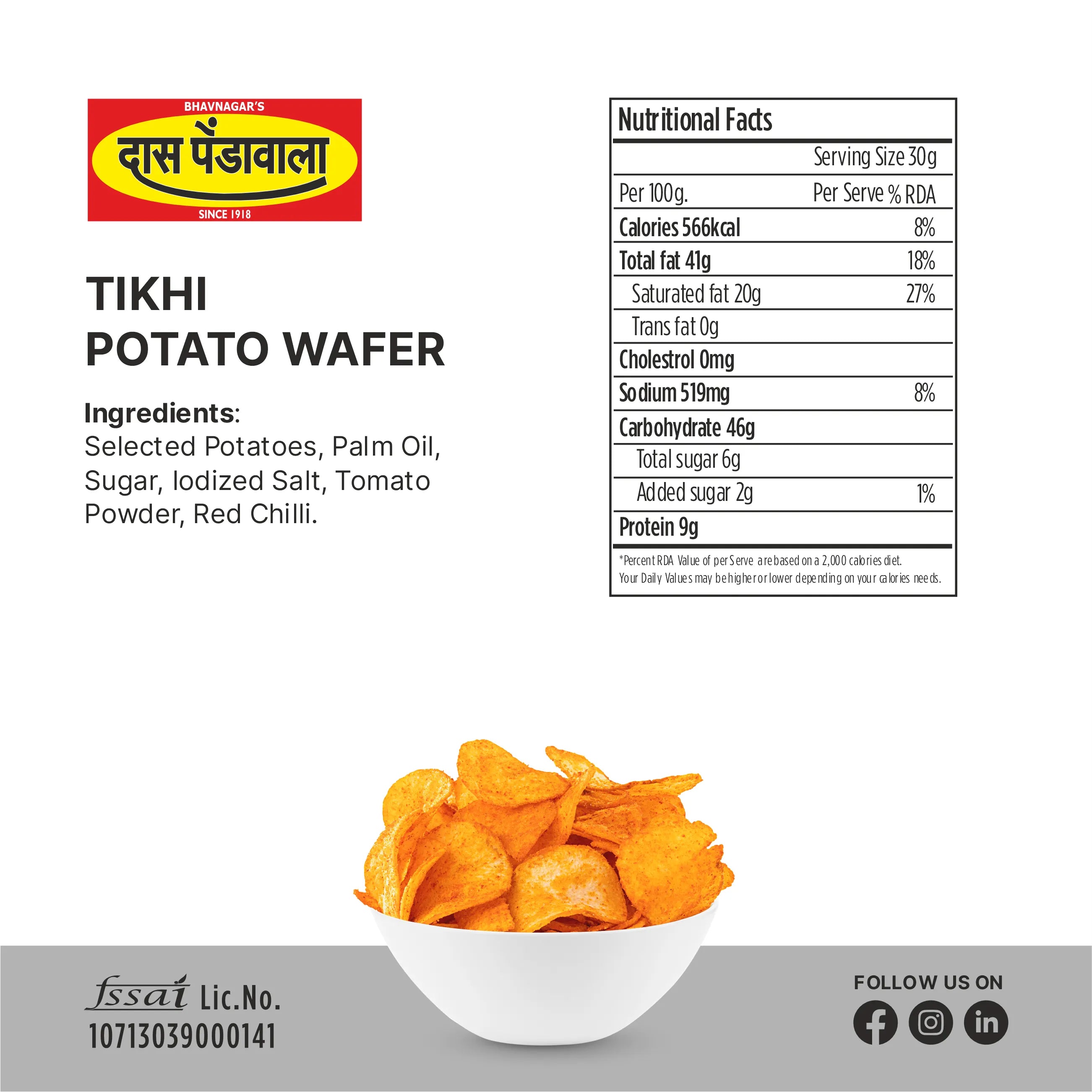 Tikhi Potato Wafer