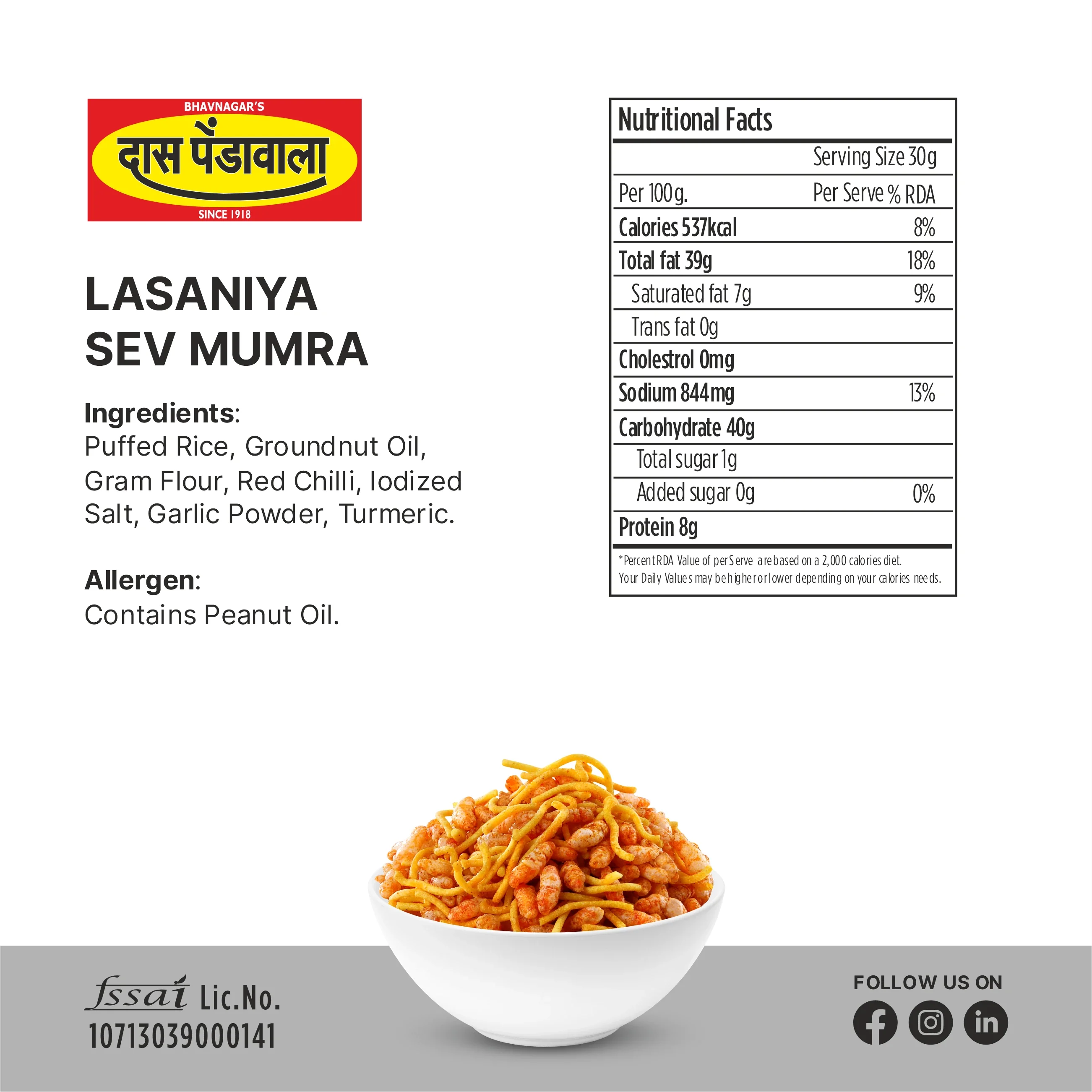 Lasaniya Sev Mumra
