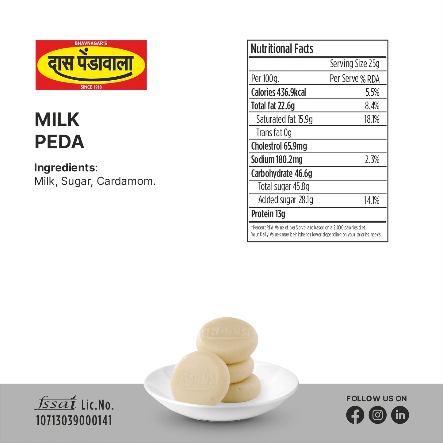 Milk Peda